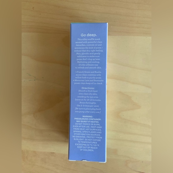 Bliss Pore Patrol Deep Detox Four-Clay 57 ml/ 2oz - BNIB - Picture 4 of 8